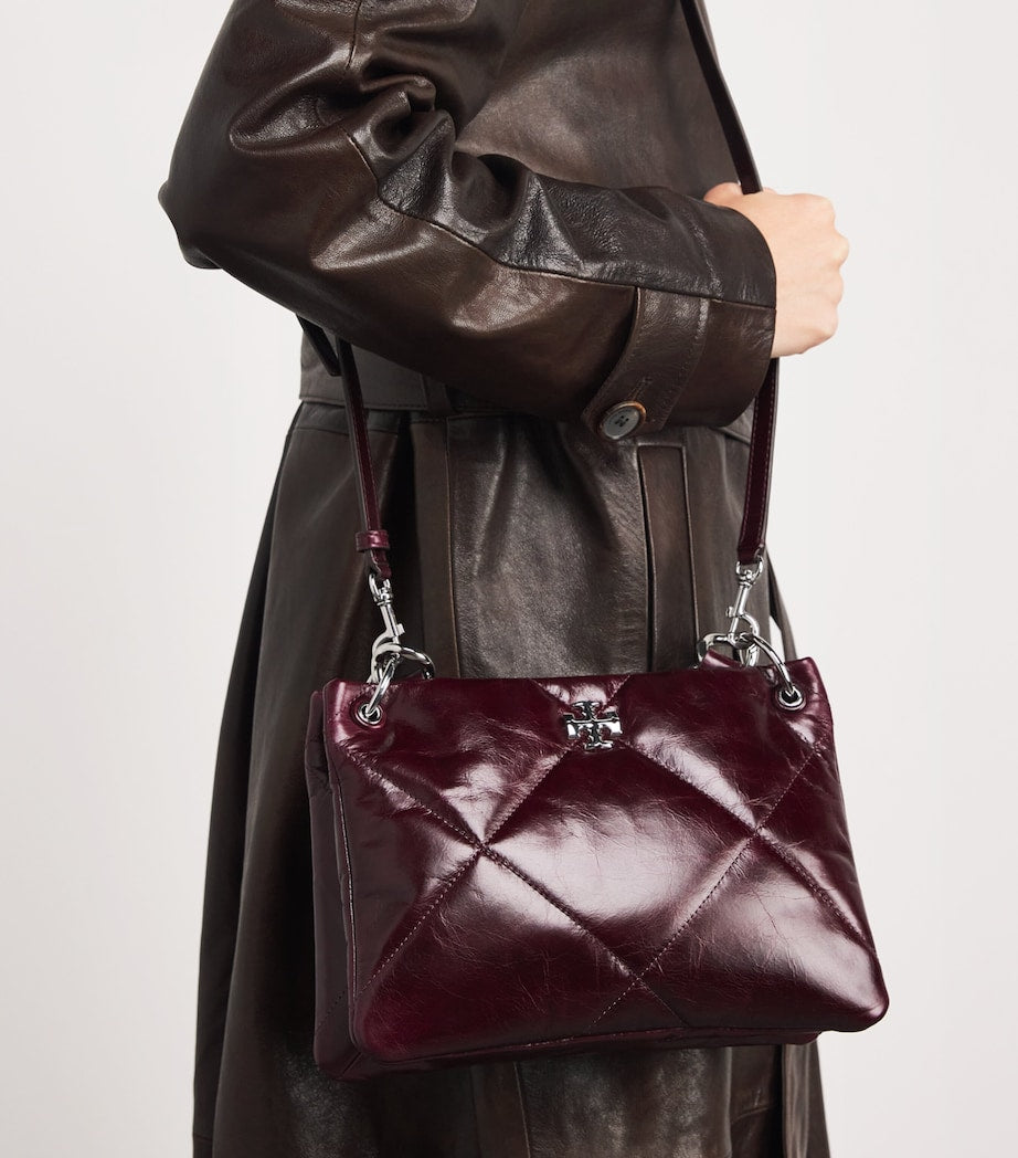 Leather Quilted Kira Shoulder Bag