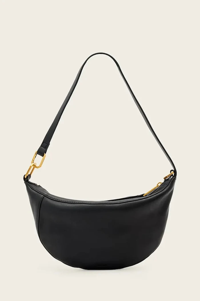 AllSaints чанта crossbody дамска от кожа