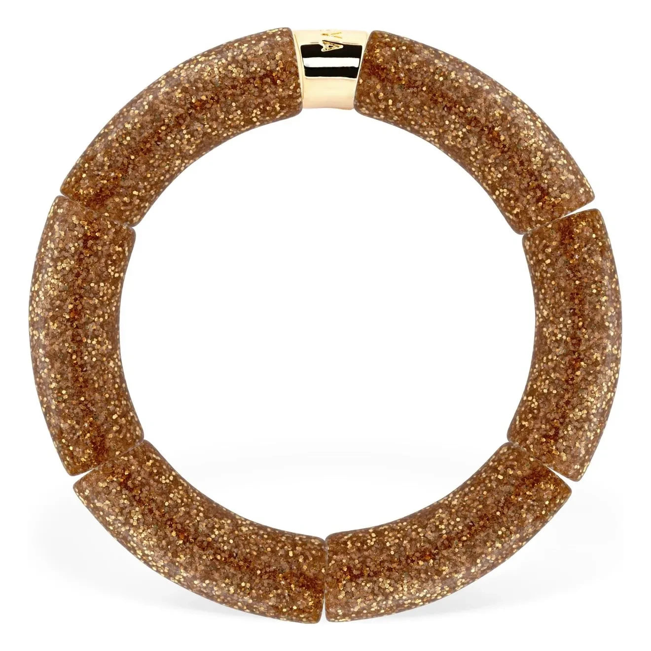 Parabaya - Chocolate 2 bracelet | Gold