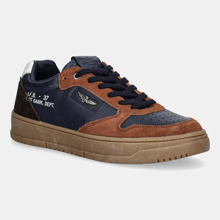 Кожени маратонки Aeronautica Militare SNEAKERS
