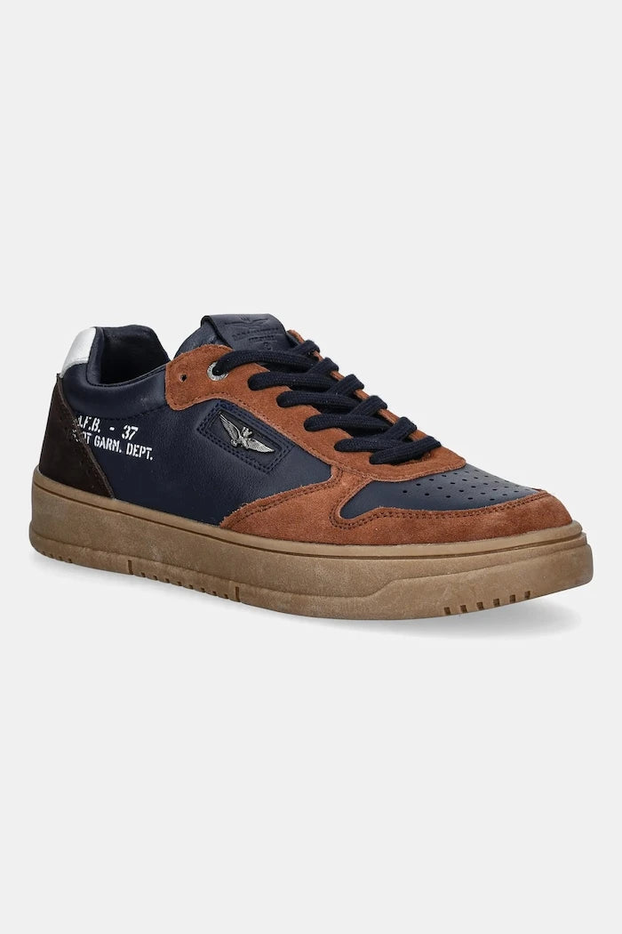 Кожени маратонки Aeronautica Militare SNEAKERS