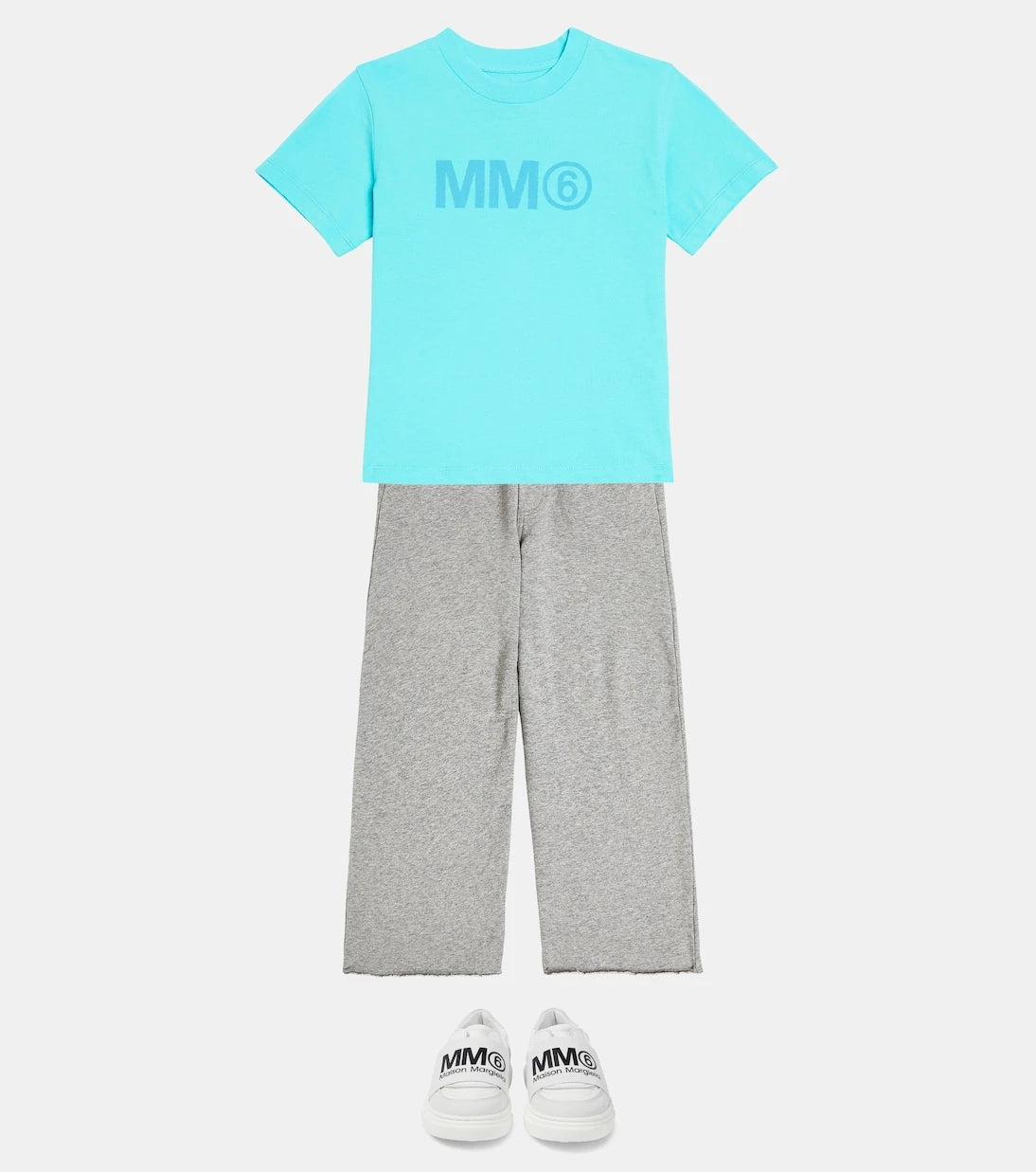 MM6 Maison Margiela Kids - Leather sneakers