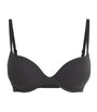Skims Black Fits Everybody Push-Up Demi Bra