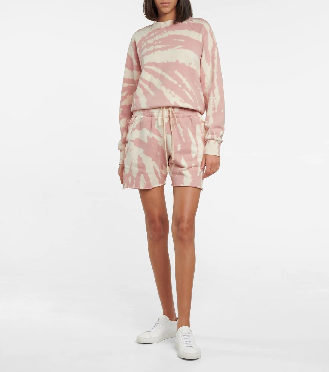 Les Tien - Yachts tie-dye cotton shorts