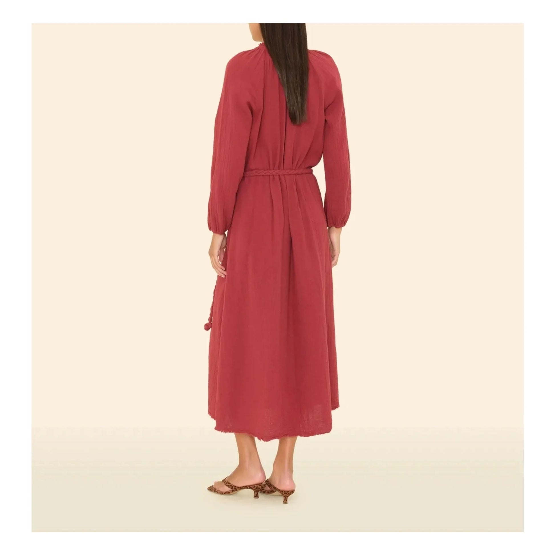 Xirena - Andrea Cotton gauze dress | Red