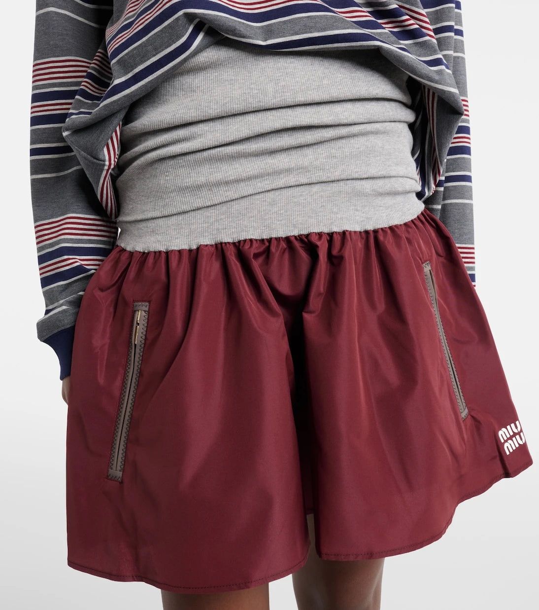Miu Miu - Technical miniskirt