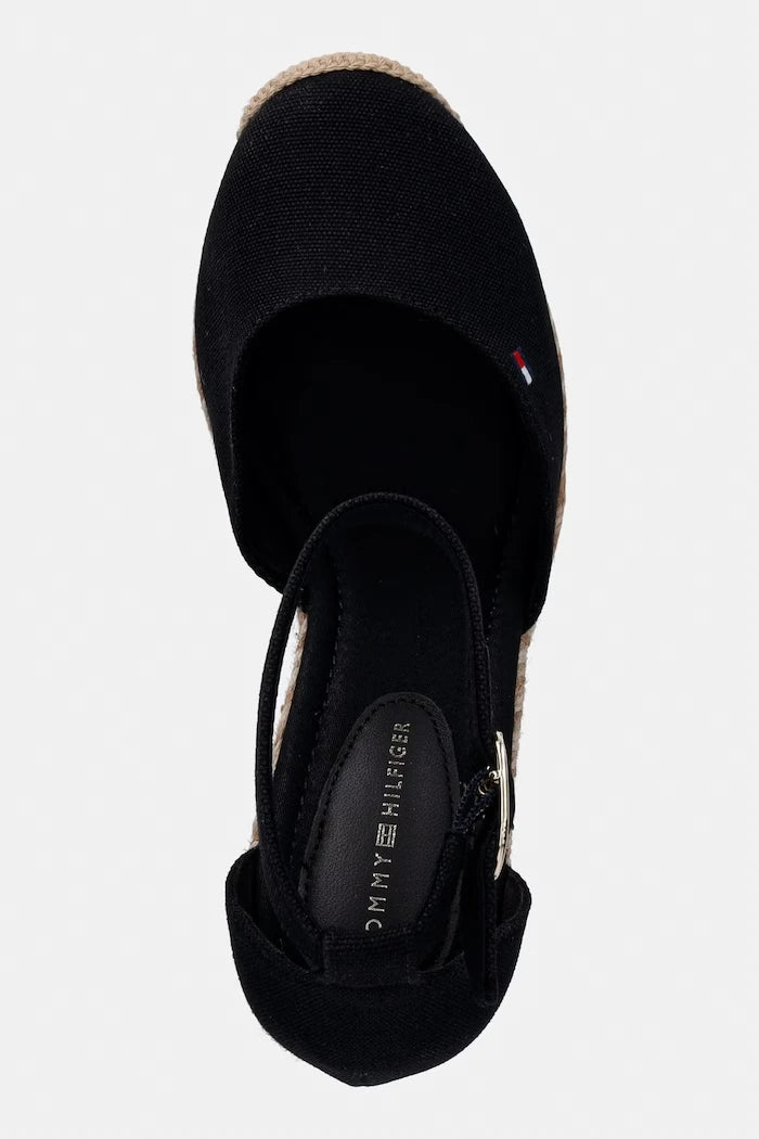 Tommy Hilfiger еспадрили дамски FLAG HIGH WEDGE ESPAD CLOSED TOE