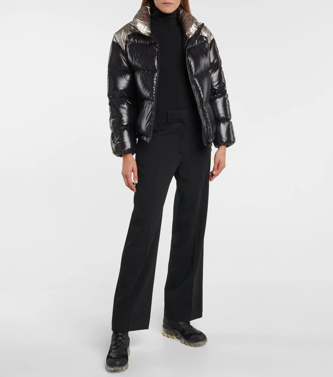 Moncler - Cuscute high-neck down jacket