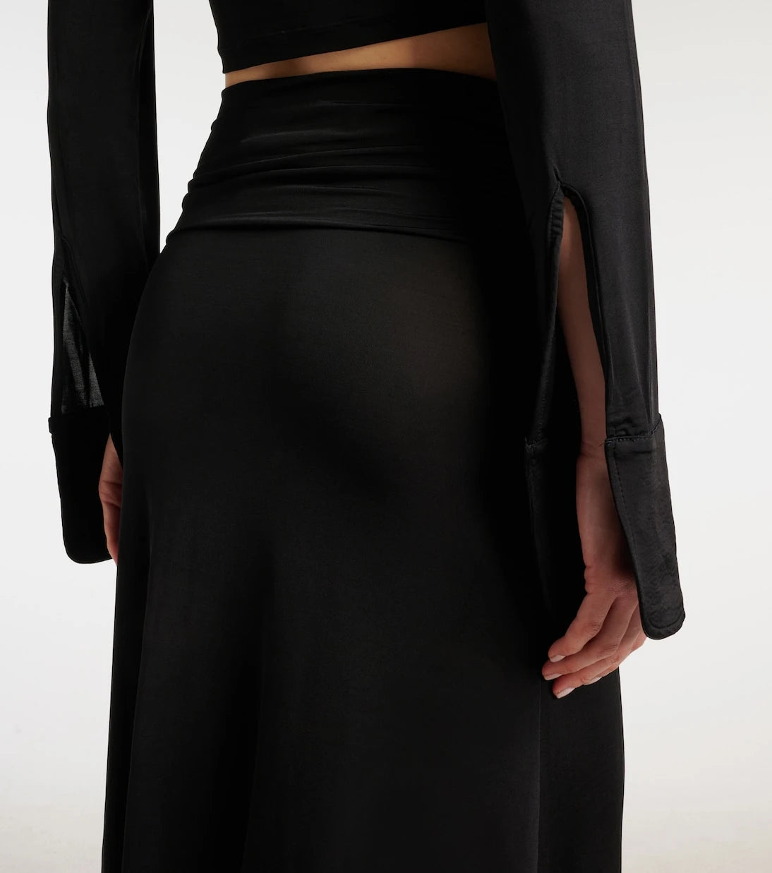 Aya Muse - Freya draped maxi skirt