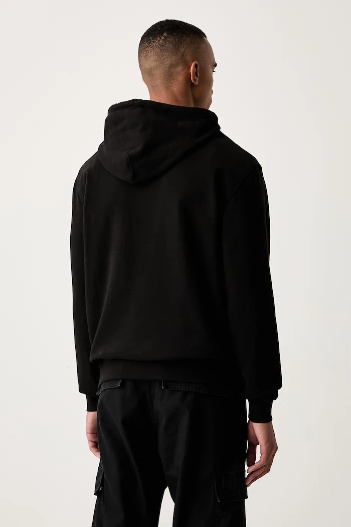 Kapüşonlu erkek pamuklu sweatshirt