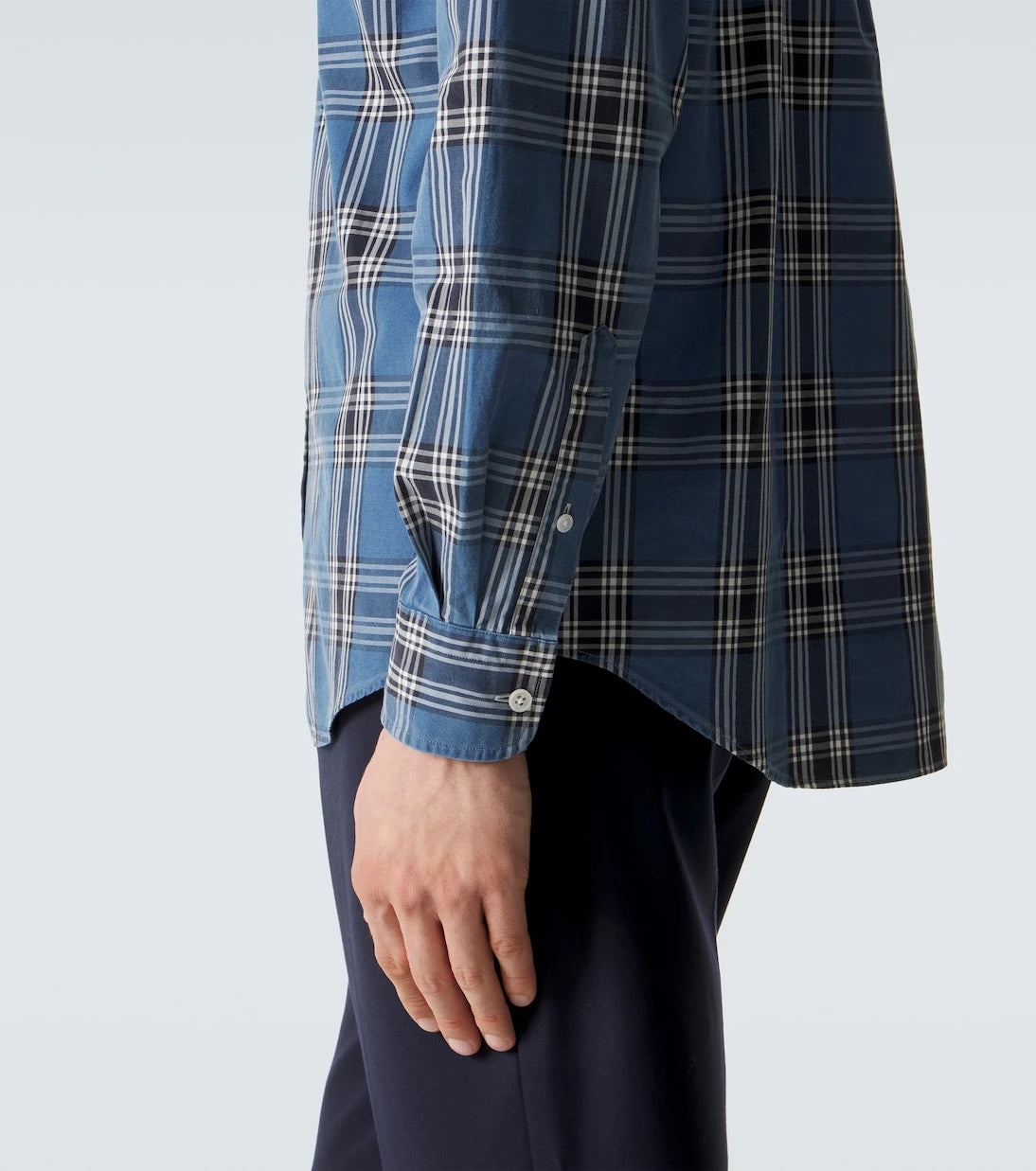 Dunhill - Plaid cotton shirt