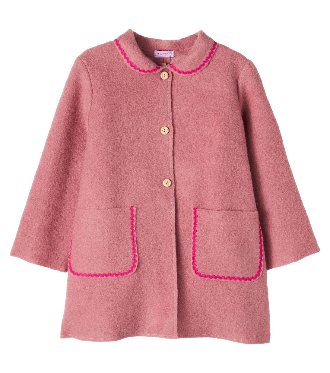 La Coqueta - Henrietta wool-blend coat