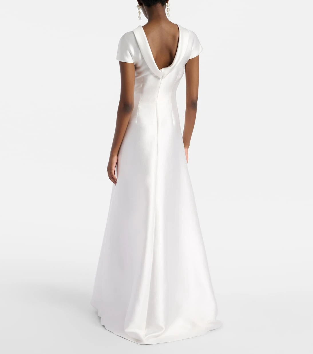 Self-Portrait - Bridal taffeta gown