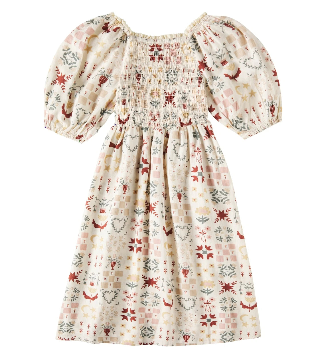 Rylee + Cru - Della balloon-sleeve linen-blend dress