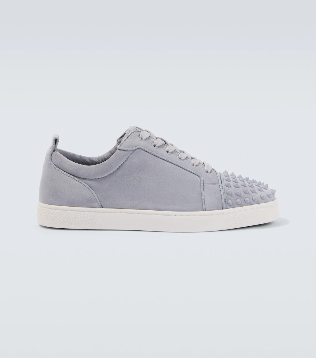 Christian Louboutin - Louis Junior Spikes suede sneakers