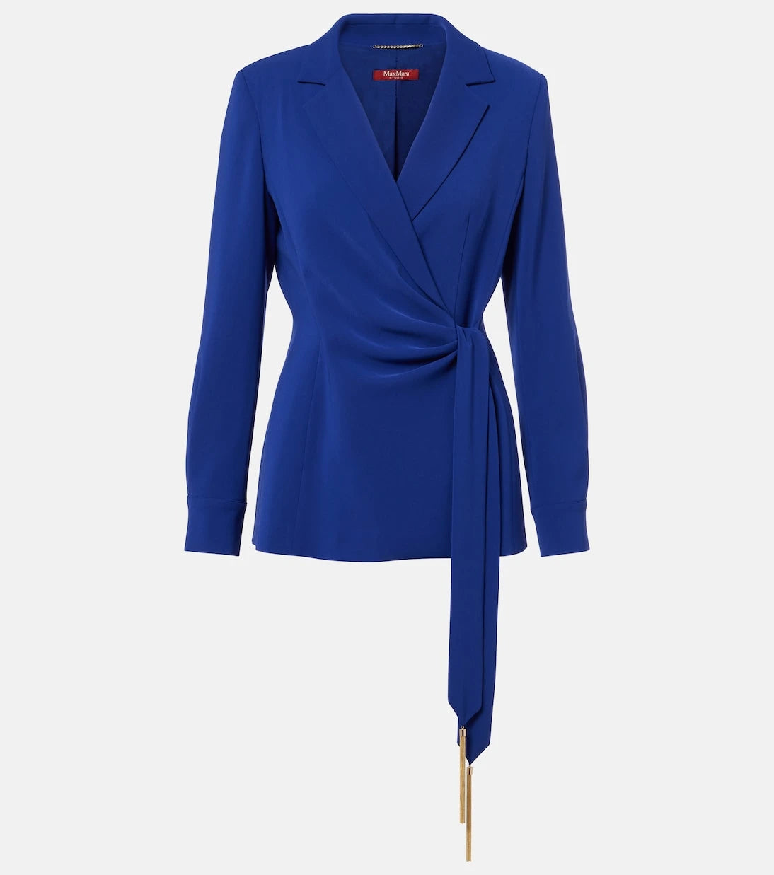 Max Mara - Elegante Skipper cady wrap blazer