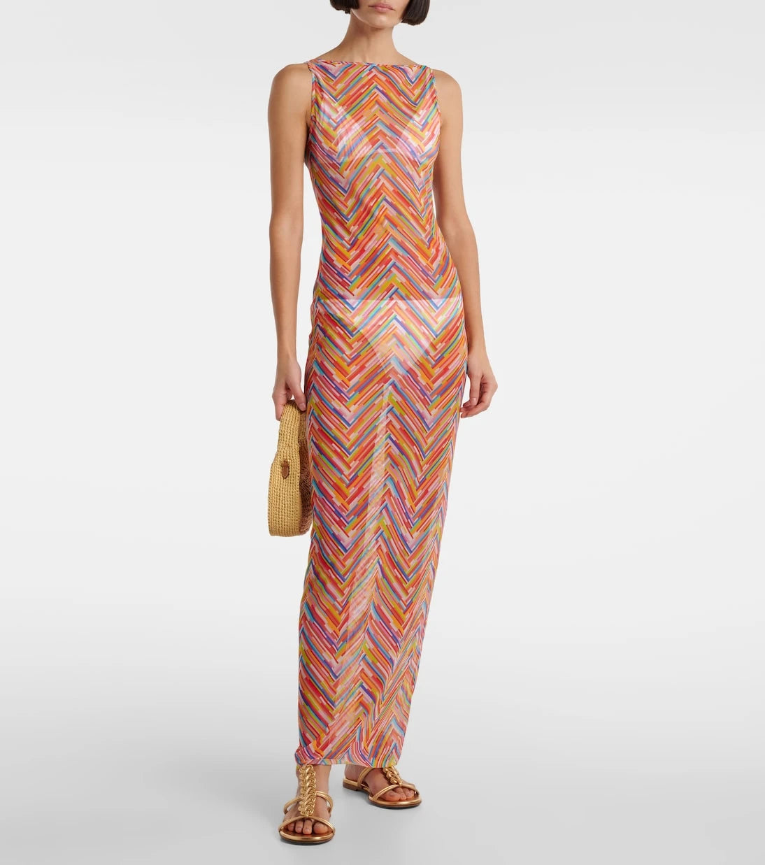 Missoni - Zigzag beach dress