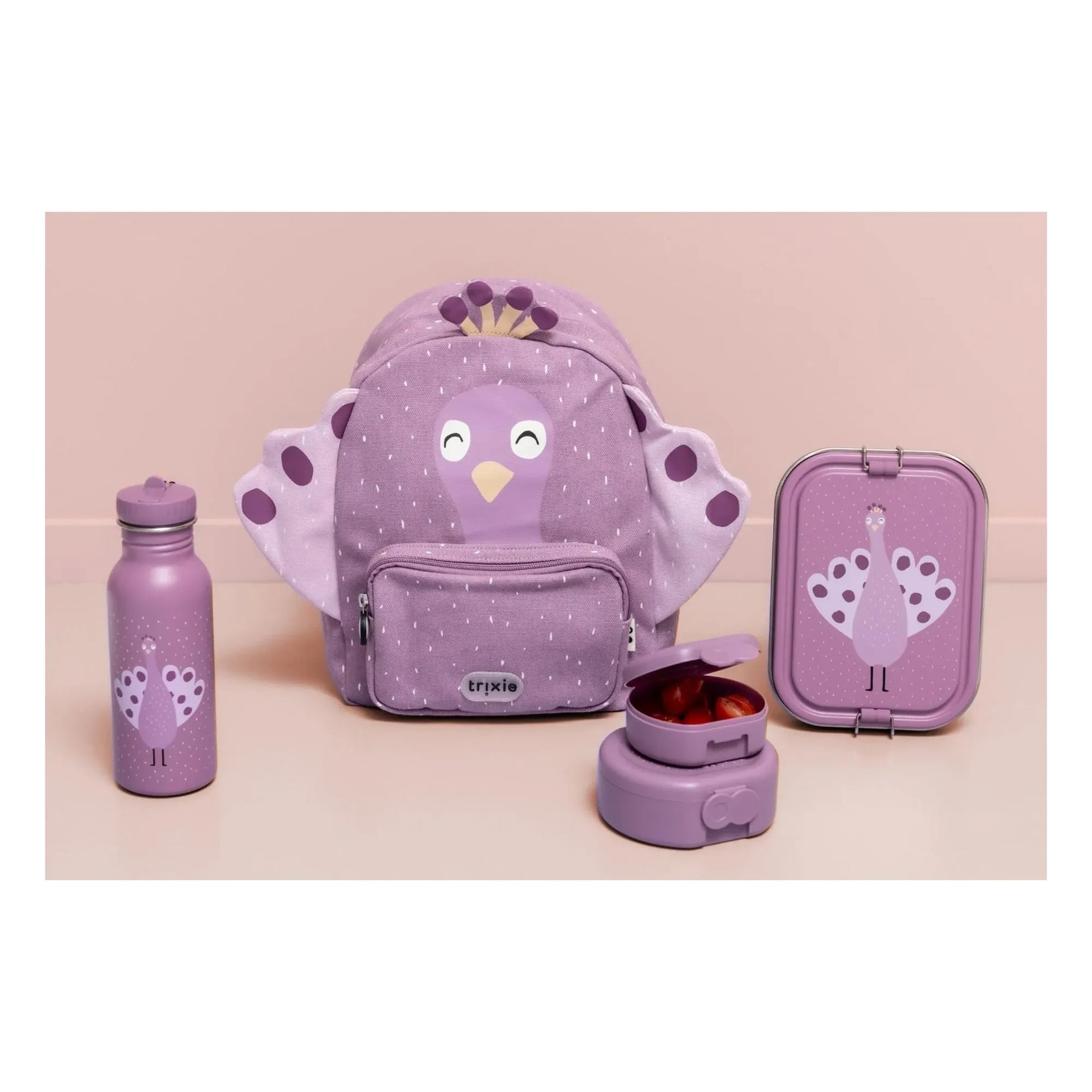 Trixie - Mrs. Peacock 500ml water bottle | Purple