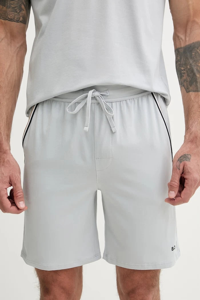 BOSS Erkek Pamuk ve Elastan Ev Şortu Unique Shorts CW