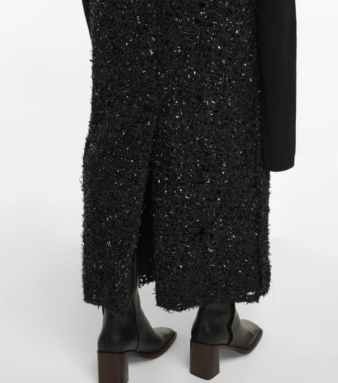 The Row - Boucle wool maxi skirt