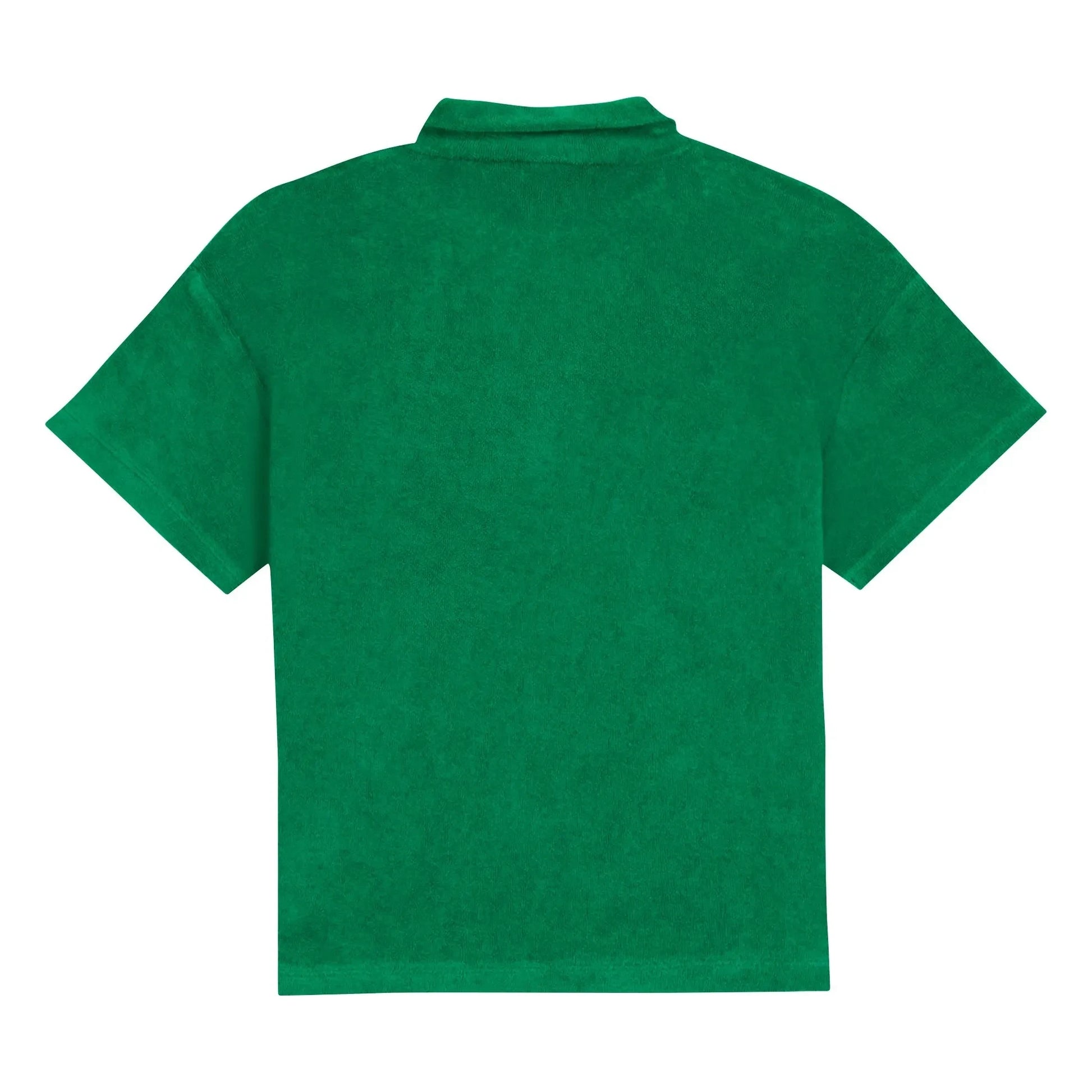 Bonton - Livio apple terry polo shirt | Emerald green
