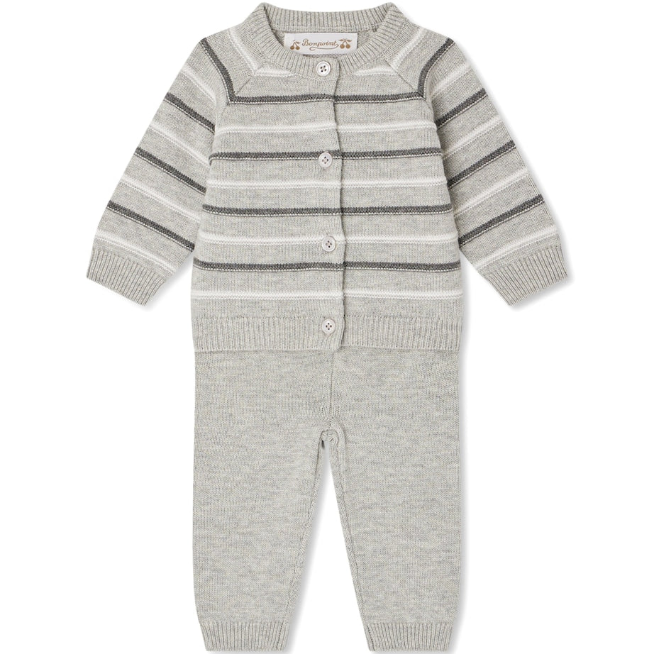 Wool-Cotton Justio Sweater and Leggings Set (6 Months)
