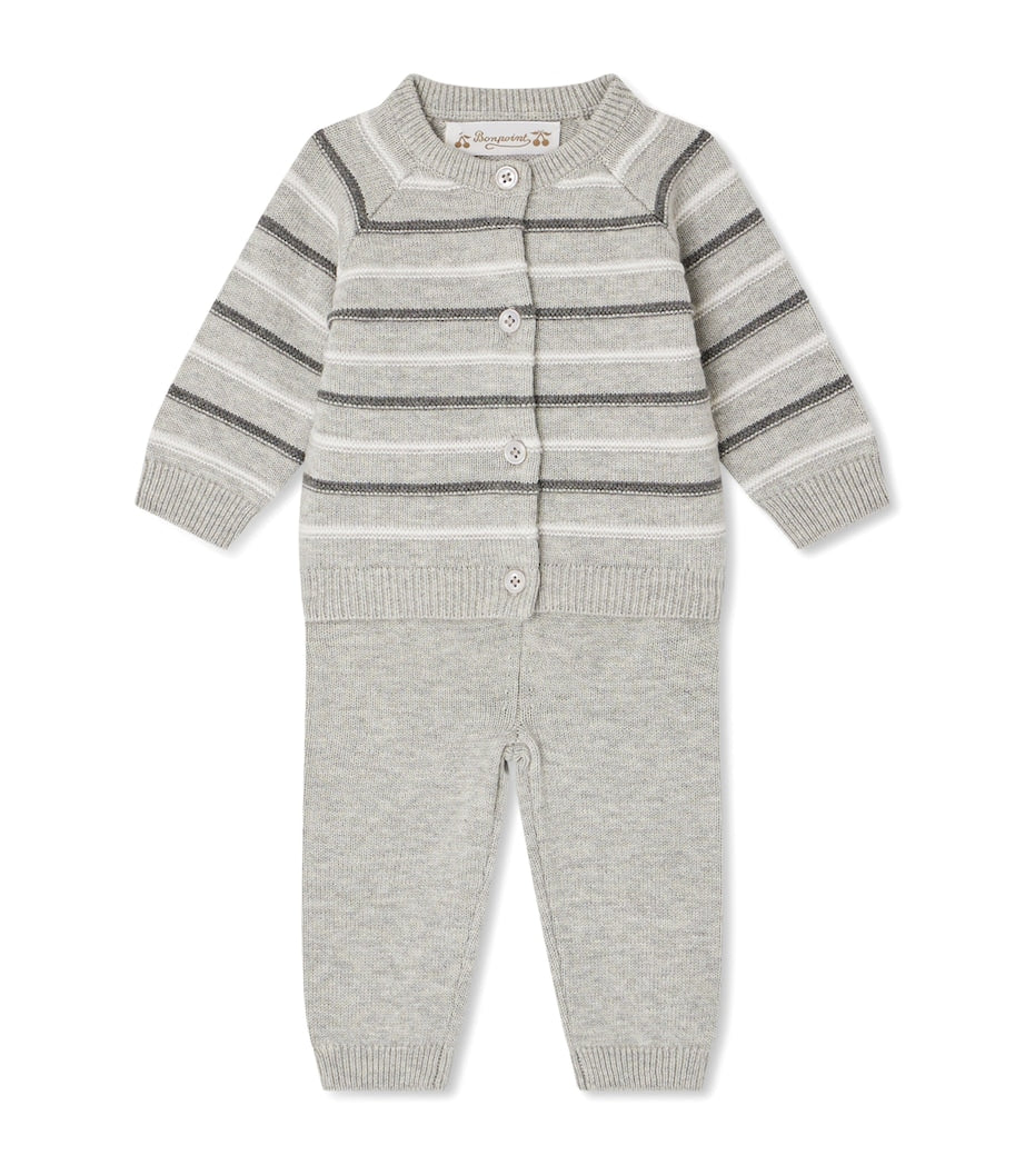 Wool-Cotton Justio Sweater and Leggings Set (6 Months)