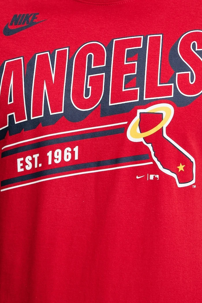 Памучна тениска Nike California Angels 1993-96