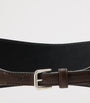 Brown Leather Corset Belt