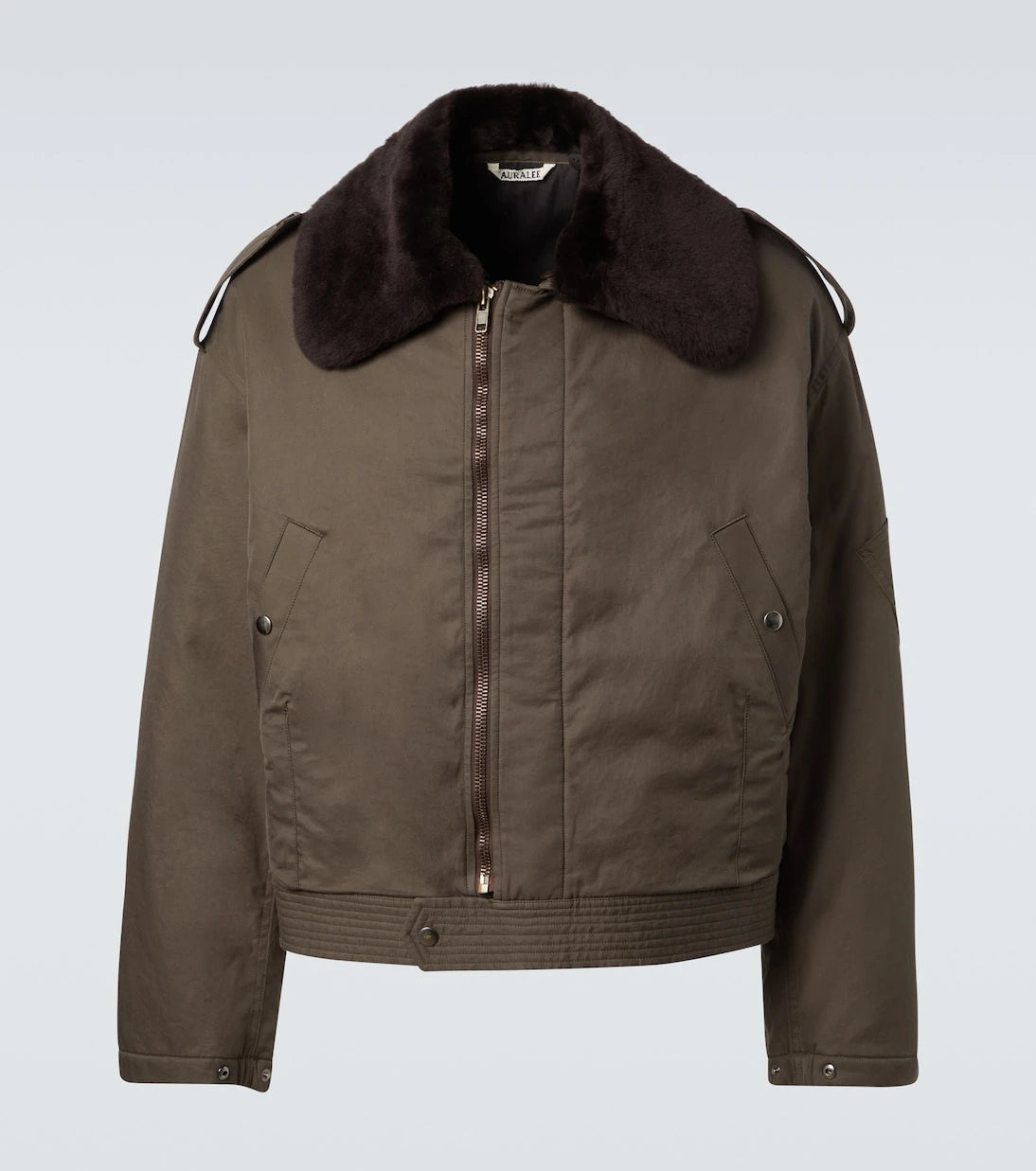 Auralee - Cotton gabardine blouson jacket