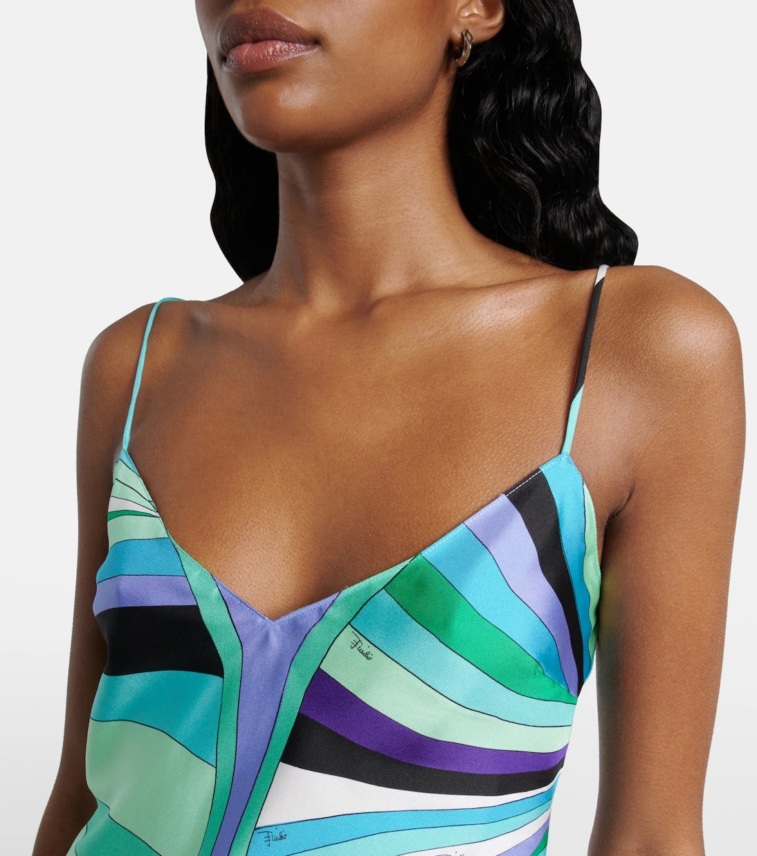 Pucci - Iride silk satin camisole