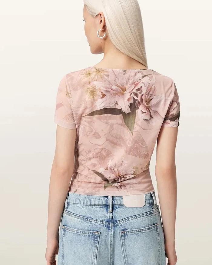 AllSaints блуза дамска GABBY