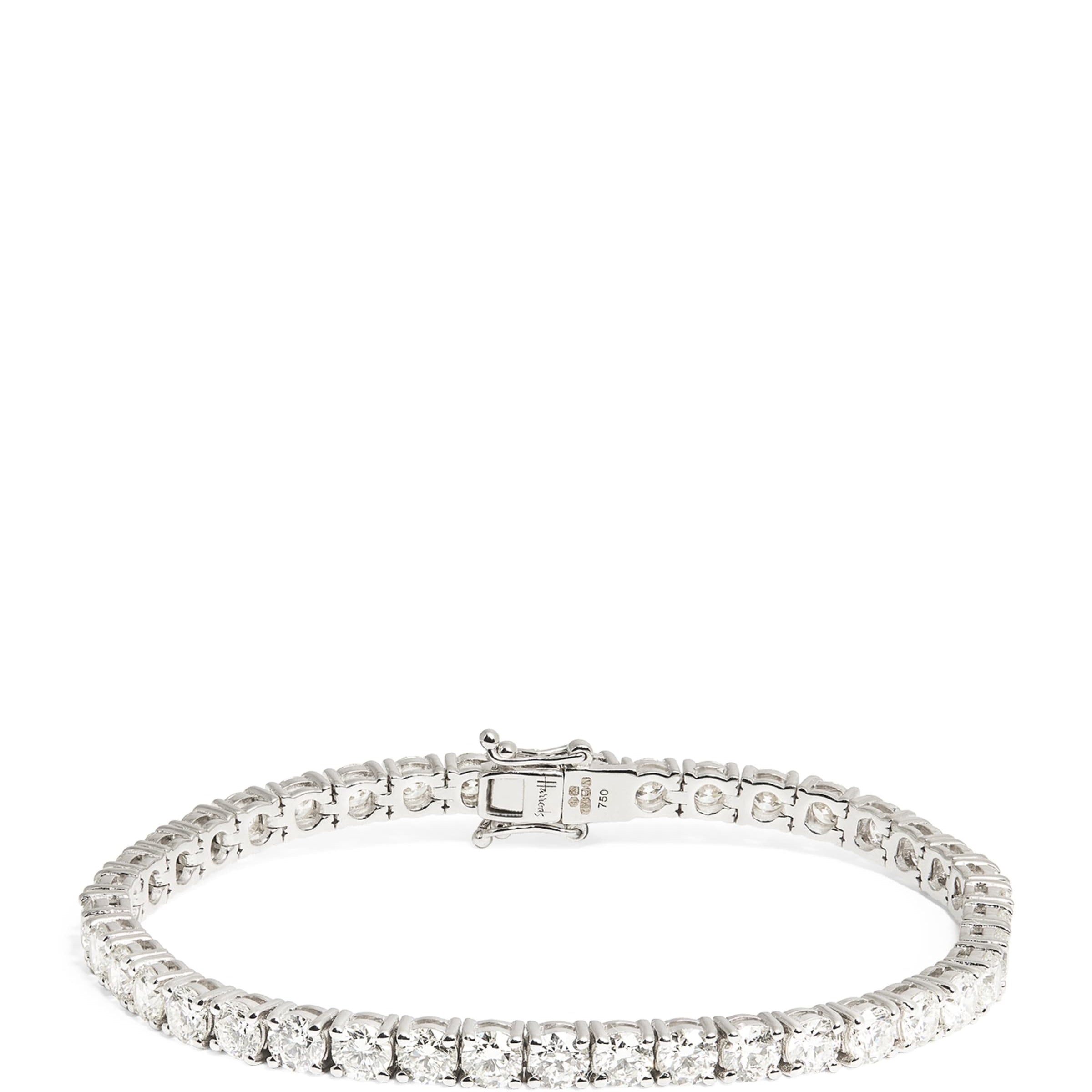 White Gold and Diamond Tennis Bracelet (8.00ct)