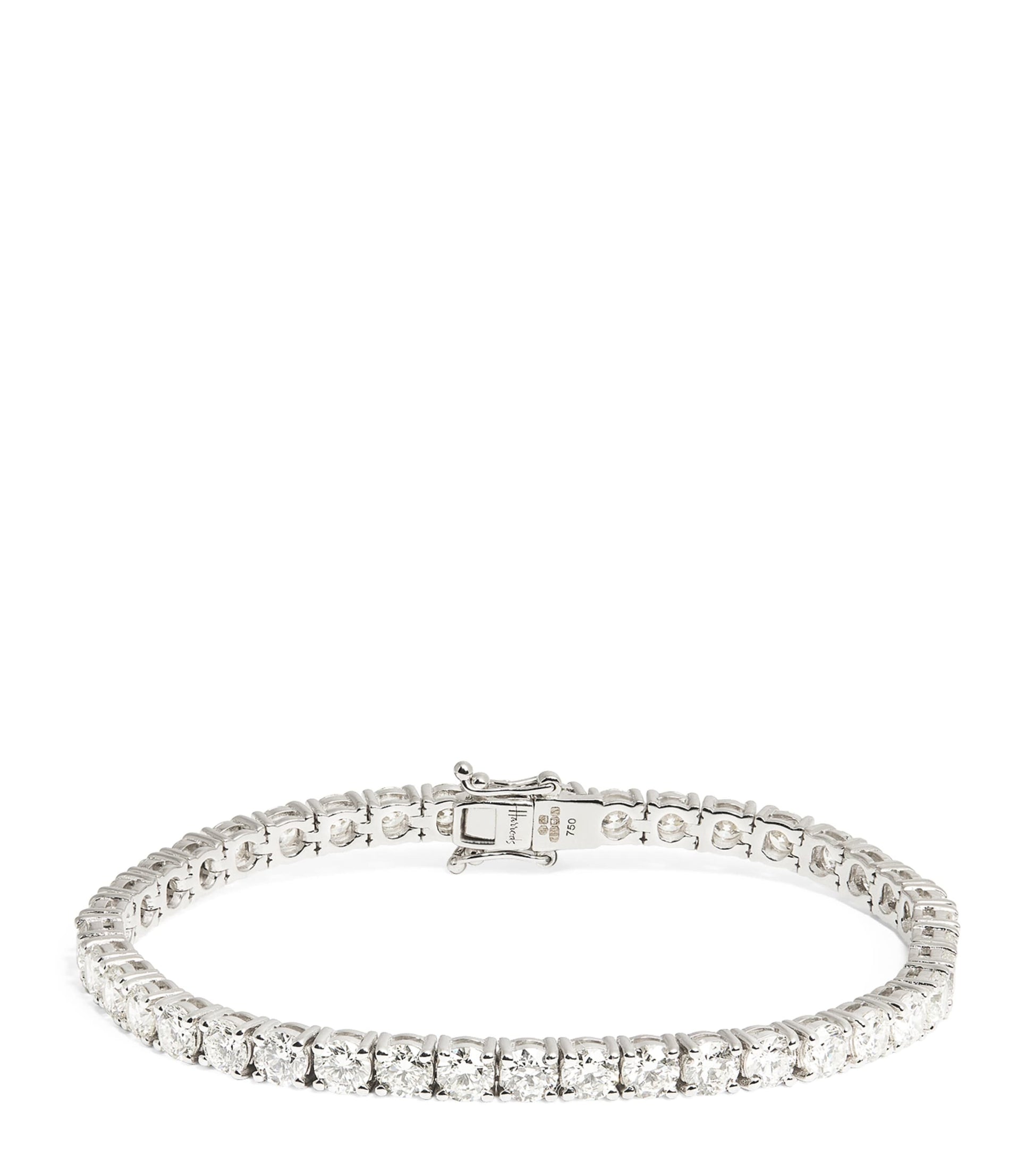 White Gold and Diamond Tennis Bracelet (8.00ct)