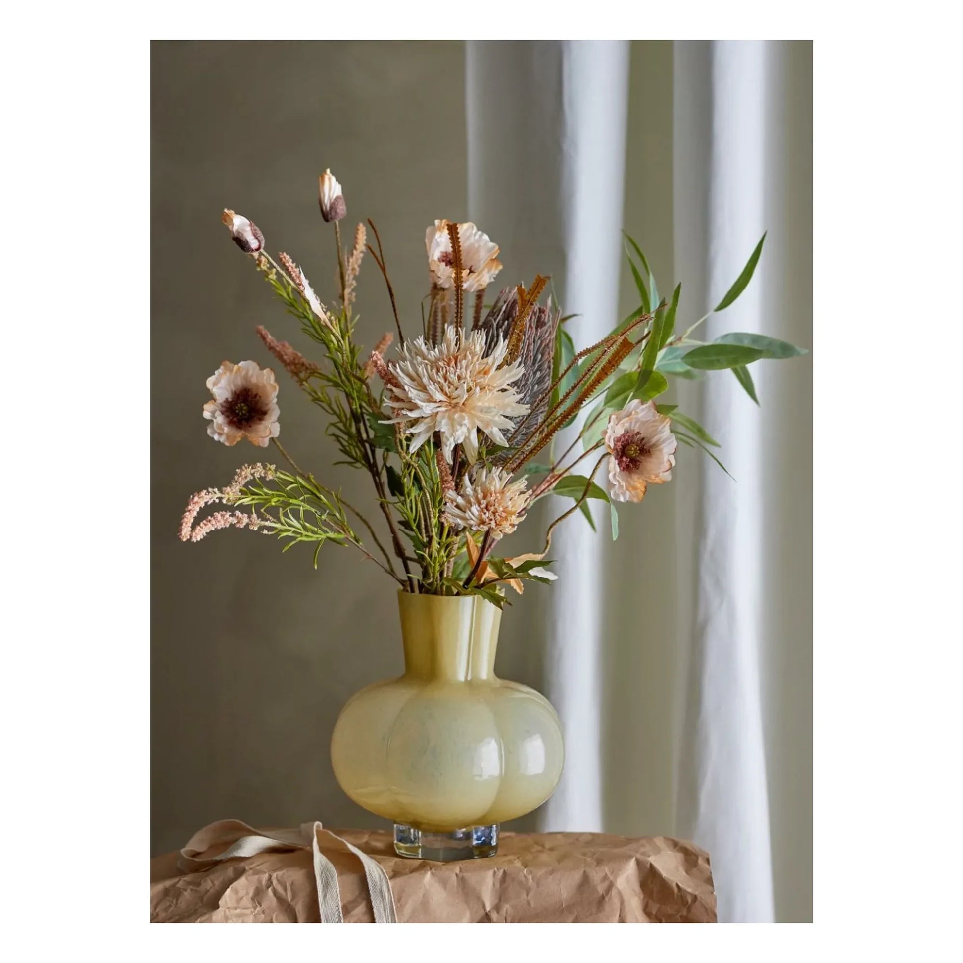 Bloomingville - Alyssa vase | Yellow