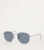 Ray-Ban Silver Steel 0RB3548N Sunglasses