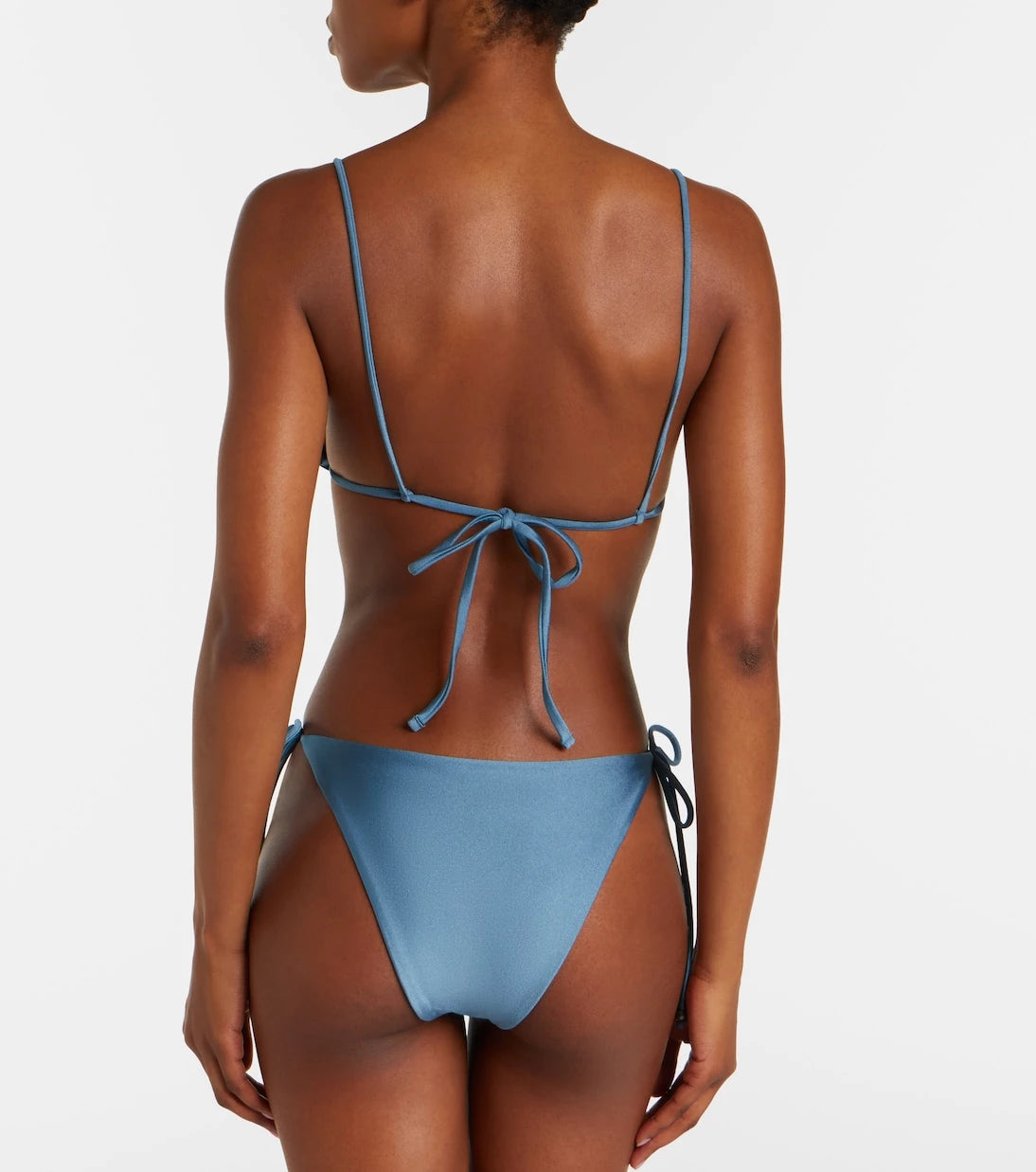 Jade Swim - حمالة بيكيني Via مرصعة بالخرز