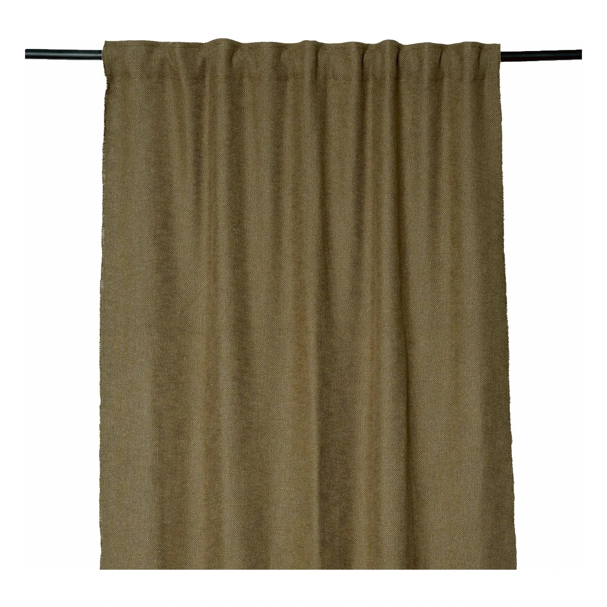 Haomy - California linen curtain  | Gold