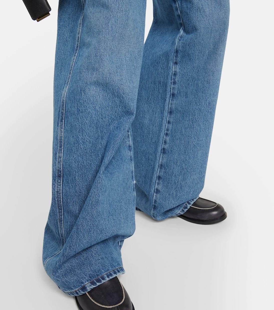 Miu Miu - High-rise wide-leg jeans
