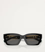 Tiffany & Co. Black Acetate Rectangular Sunglasses