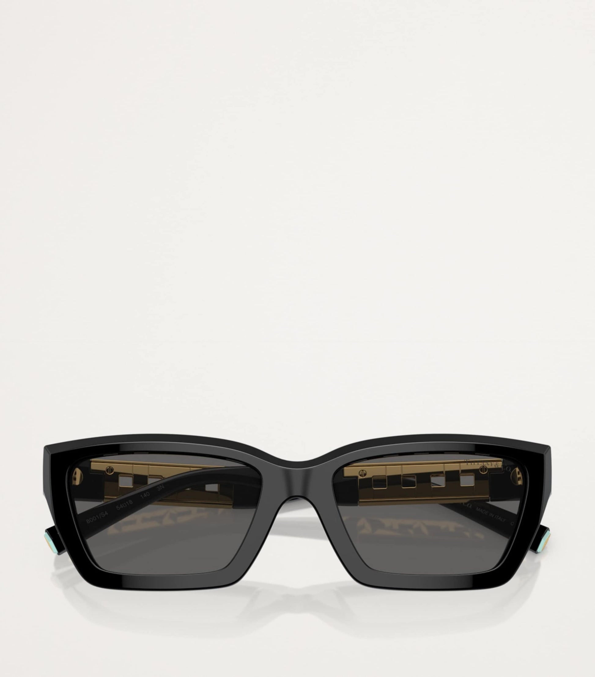 Tiffany & Co. Black Acetate Rectangular Sunglasses