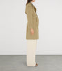 Burberry Beige Mid-Length Castleford Trench Coat