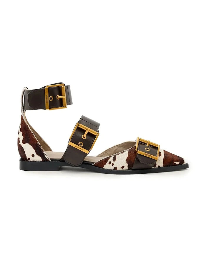 AllSaints Sutton Shoe Deri Balerinler