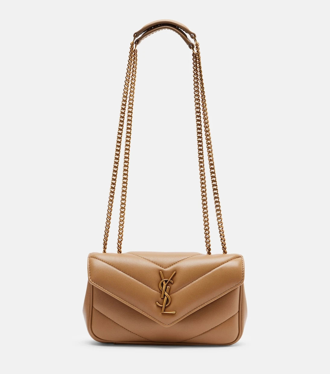 Saint Laurent - Loulou Mini leather shoulder bag