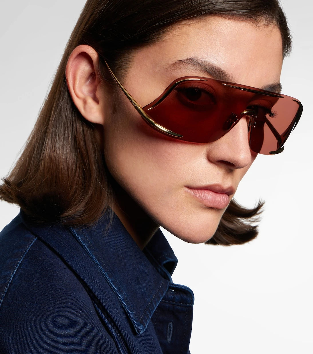 Loewe - Logo shield sunglasses