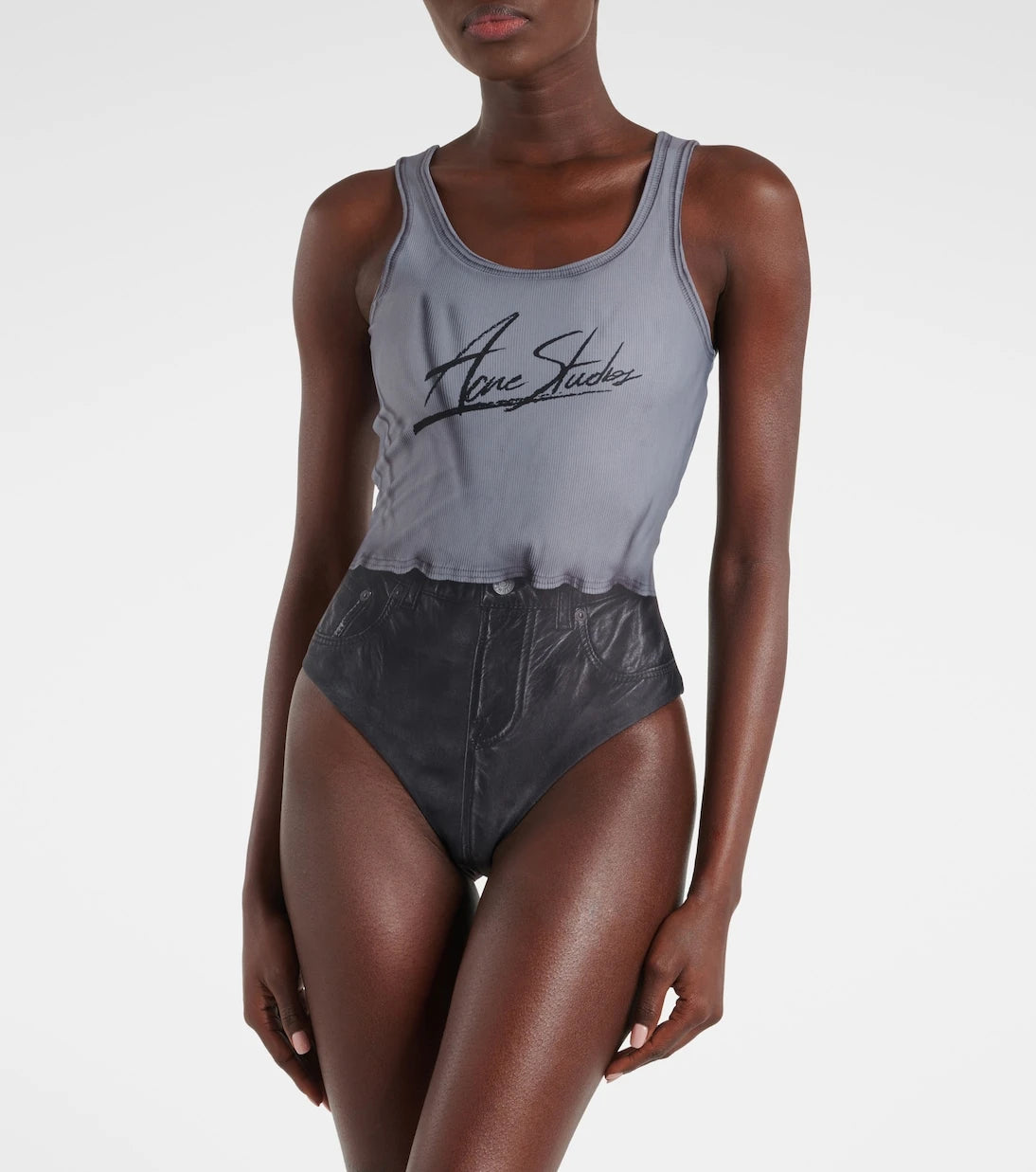 Acne Studios - Elea printed swimsuit