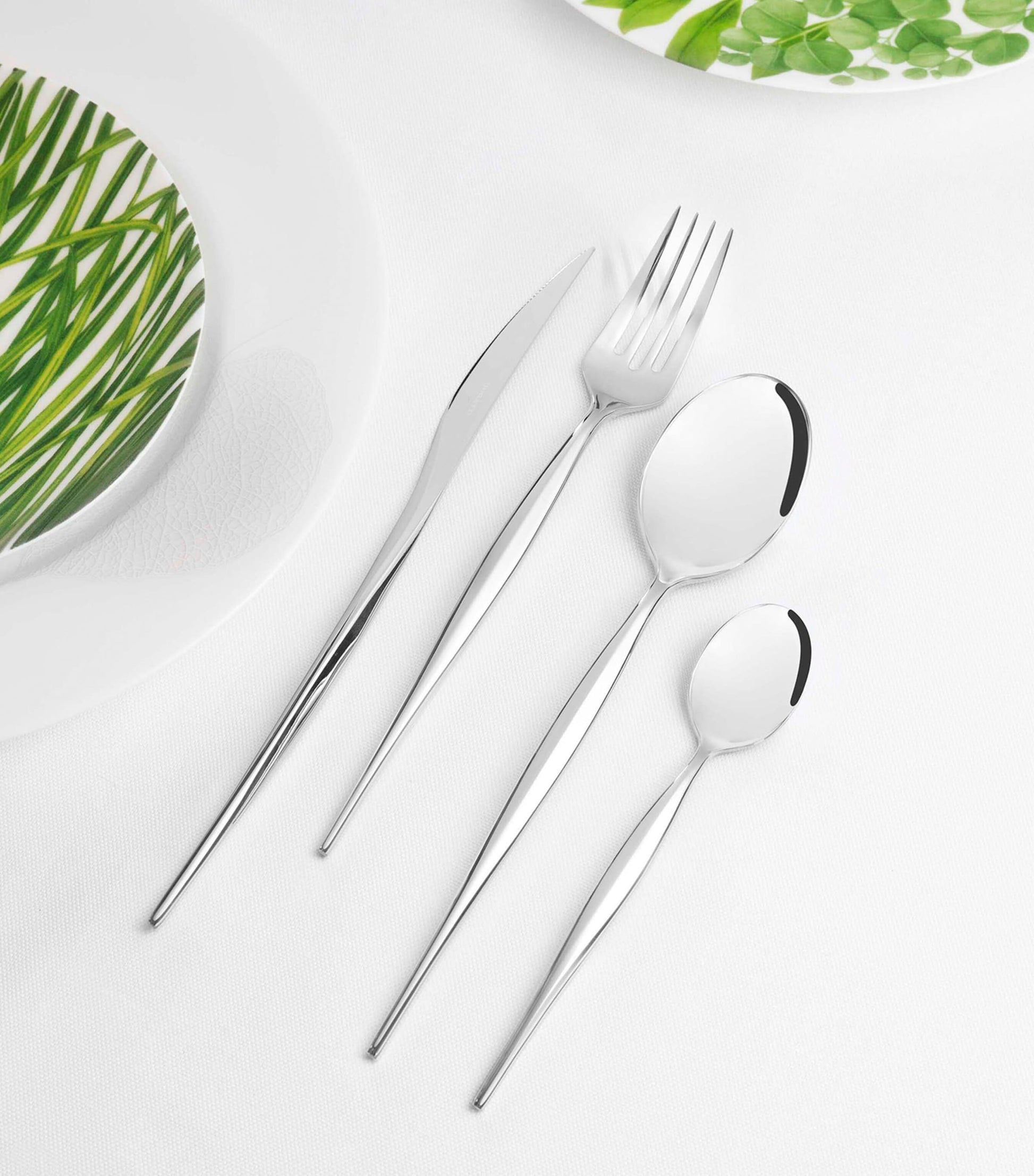 Stainless Steel Natura 75-Piece Cutlery Set