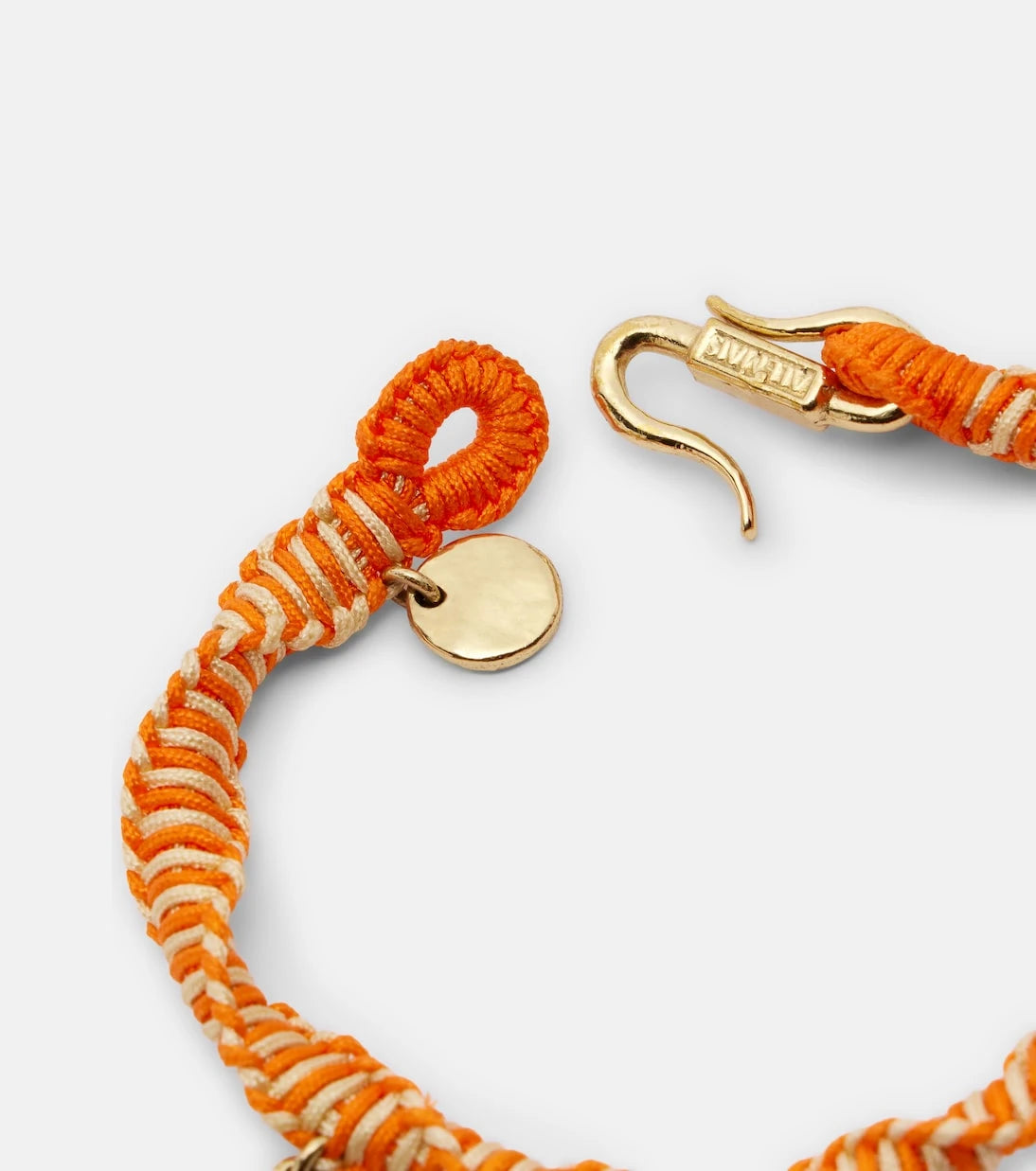 Alémais - Calypso macramé charm bracelet