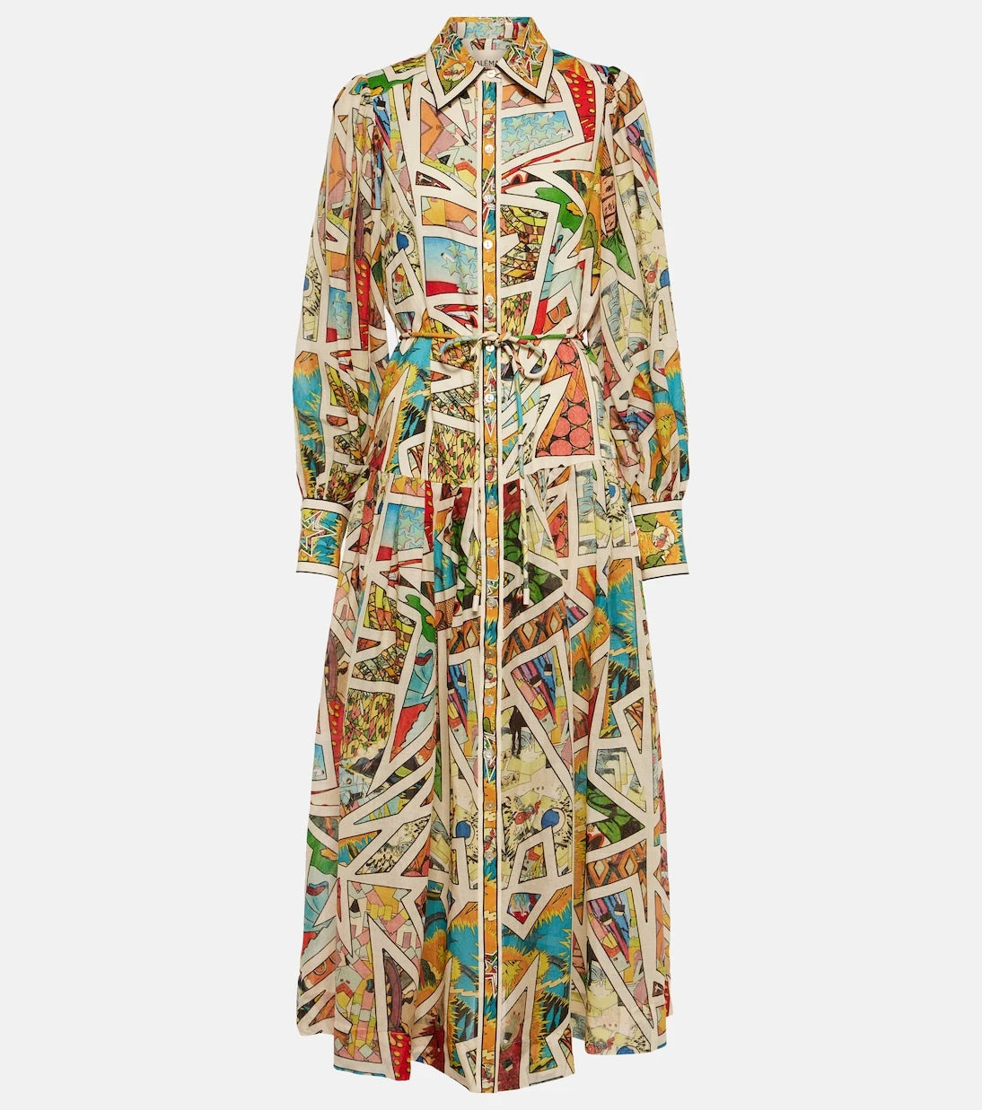 Alémais - Star Man linen shirt dress