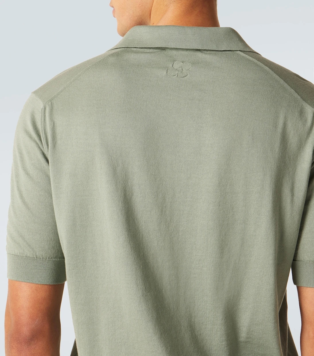 Lardini - Cotton piqué polo shirt